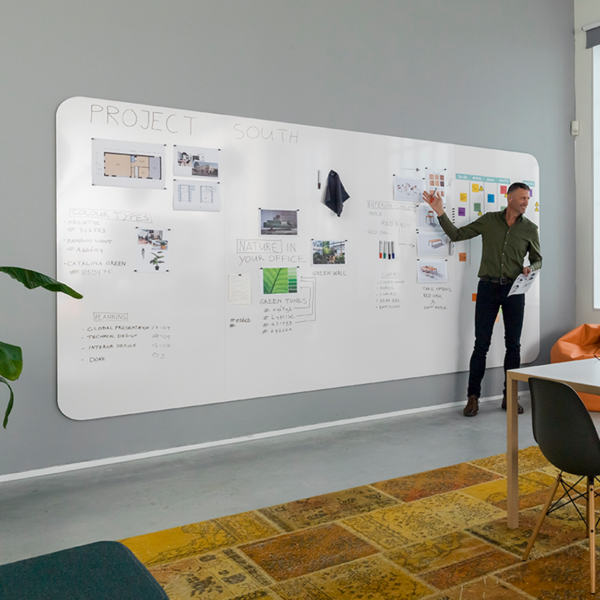 Chameleon VisuWall Frameless Whiteboards