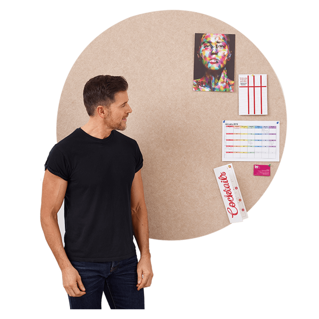 Wall Mounted Notice Boards UK Fabric & Cork Pin Boards Magiboards