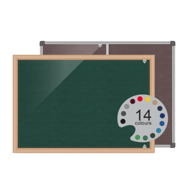 Hessian Lockable Notice Boards