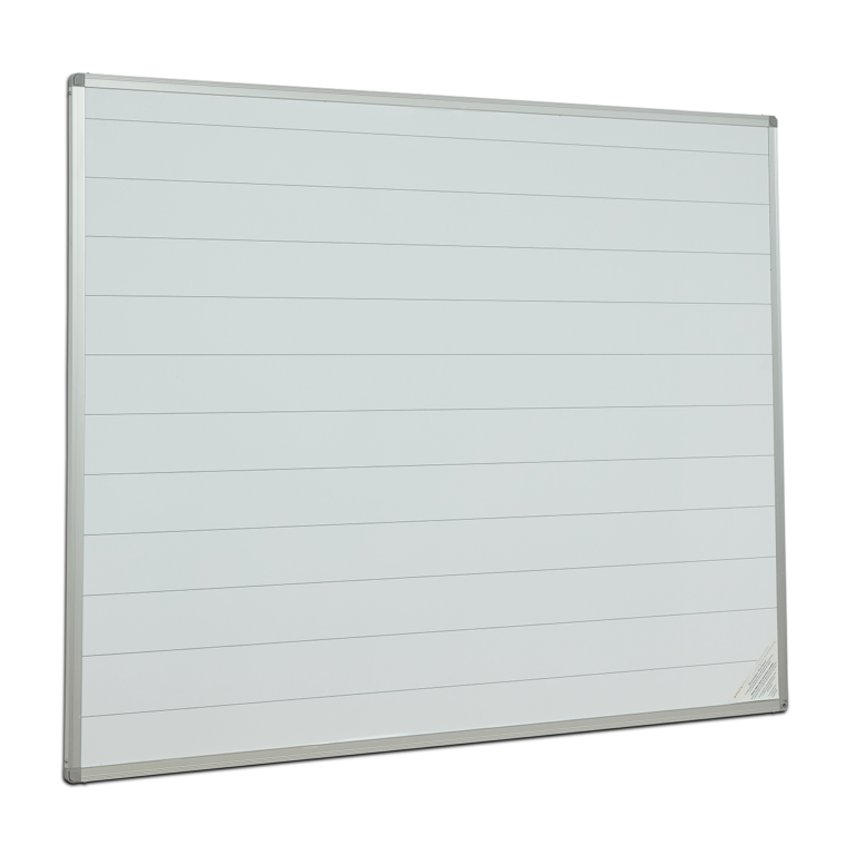Whiteboard with Lines 75mm Printed Whiteboards Magiboards