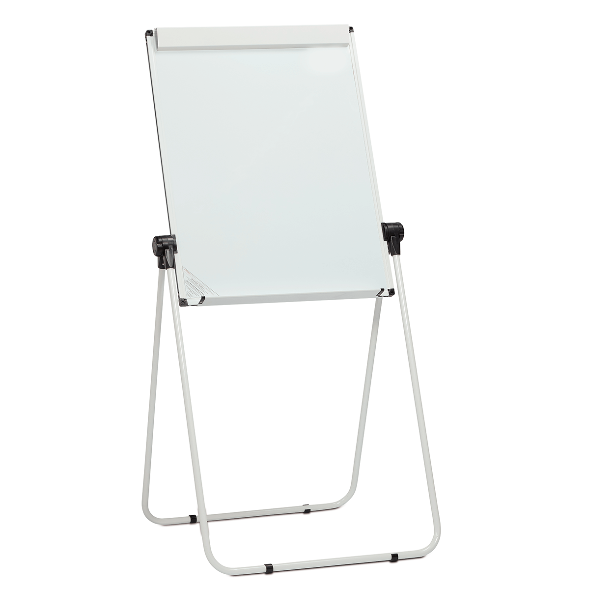 A1 Mobile Flip Chart Easel Aluminium Frame Magnetic White Board