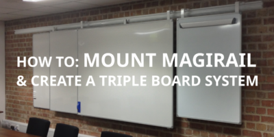 How To: Mount MagiRail Whiteboards & Create Triple Board System