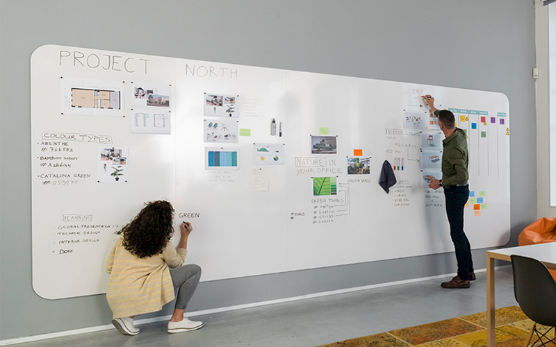 Whiteboard - Interactive & Magnetic Whiteboard - Whiteboard Wall