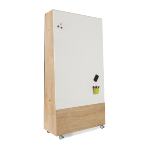 Natural Double Sided Mobile Whiteboard