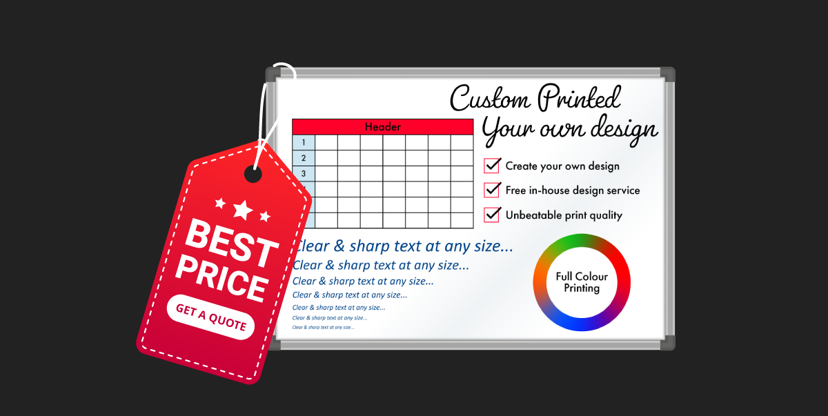 How To Order a Custom Printed Whiteboard