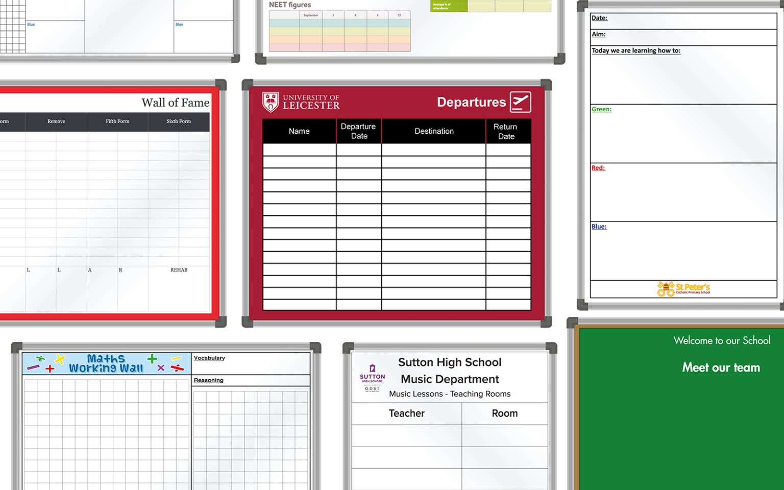 Discover The Best Printed Whiteboard Examples Newsroom Magiboards