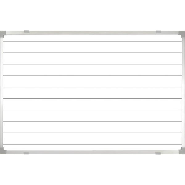 <div class="h4"><B>Whiteboard Printed With Lines </B></div><div class="caption-text">A 120 x 90 cm magnetic coated steel whiteboard printed with lines. </div>