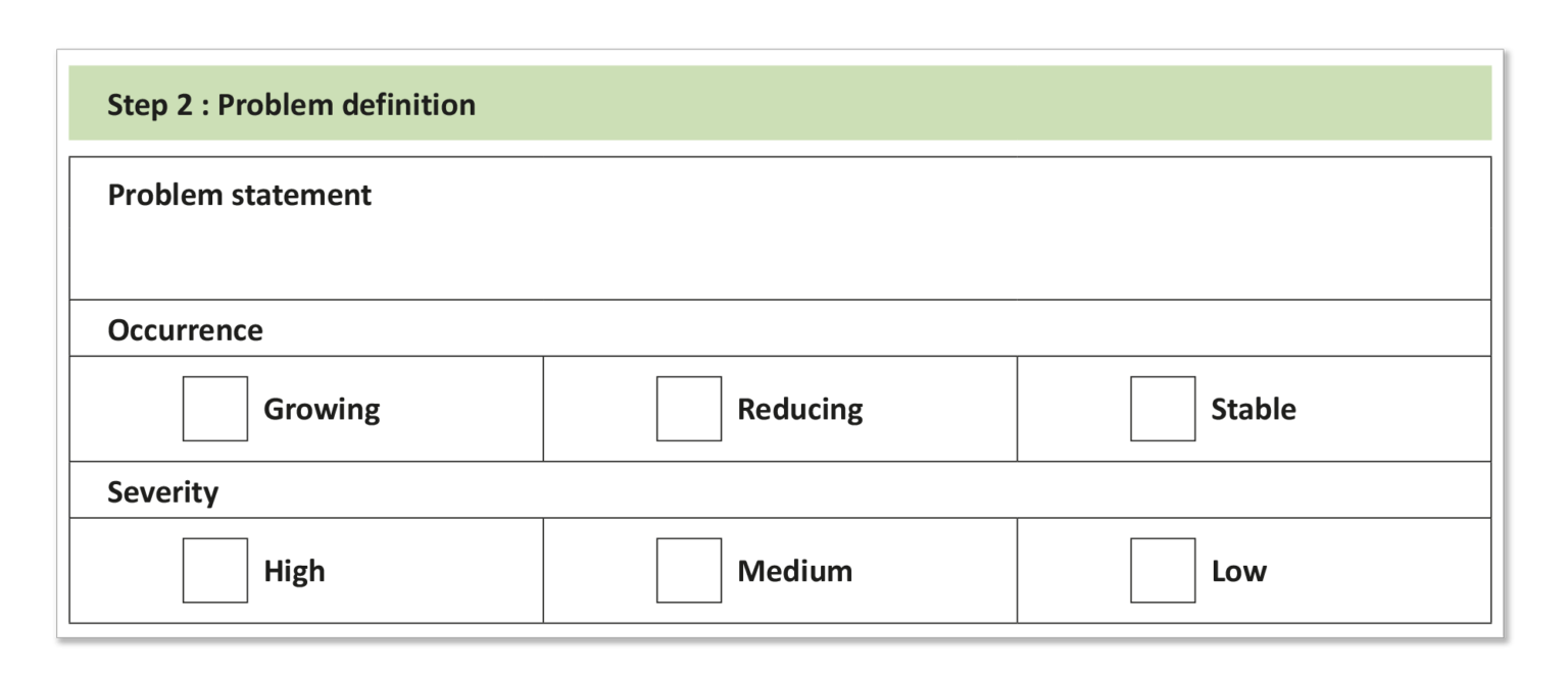 Blog - 8D Problem Solving Step 2