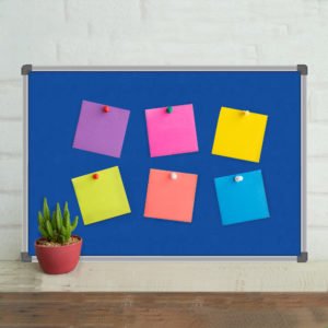 Felt Notice Boards Aluminium Frame | 14 Colour Options