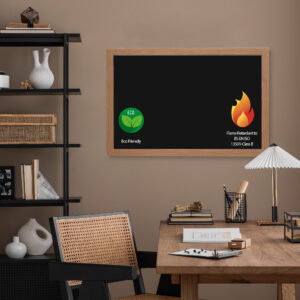 Wood MagiSafe FRB Fire Rated Notice Boards