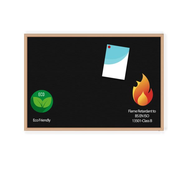 Wood MagiSafe FRB Fire Rated Notice Boards