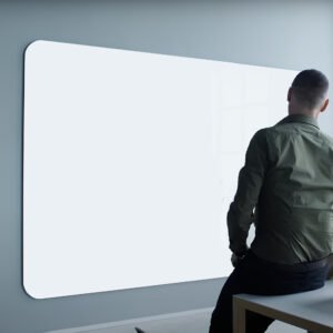 Lifetime Magnetic Whiteboard Walls Rounded Corners