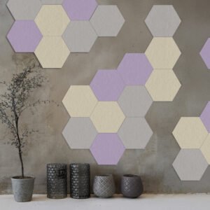 Acoustic Hexagon Panels